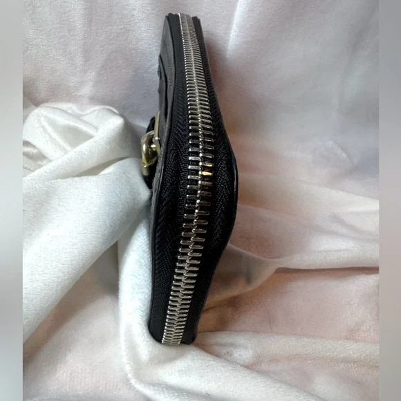 Chloé Paddington Zip Wallet in Black Leather Vintage Collector’s Piece - Picture 6 of 12